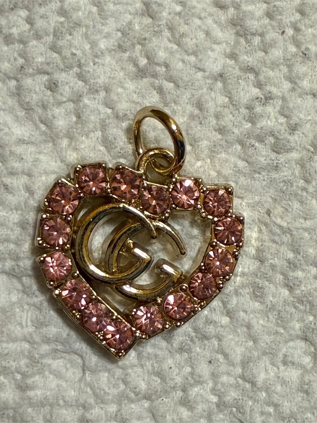 Gucci Heart Charm Pendant #Cleanout