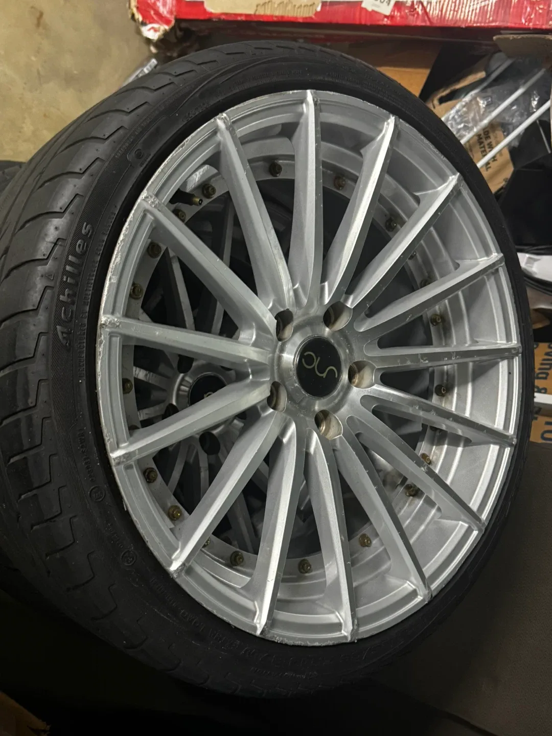 JRC rim and Achilles 225/35ZR18 Tire