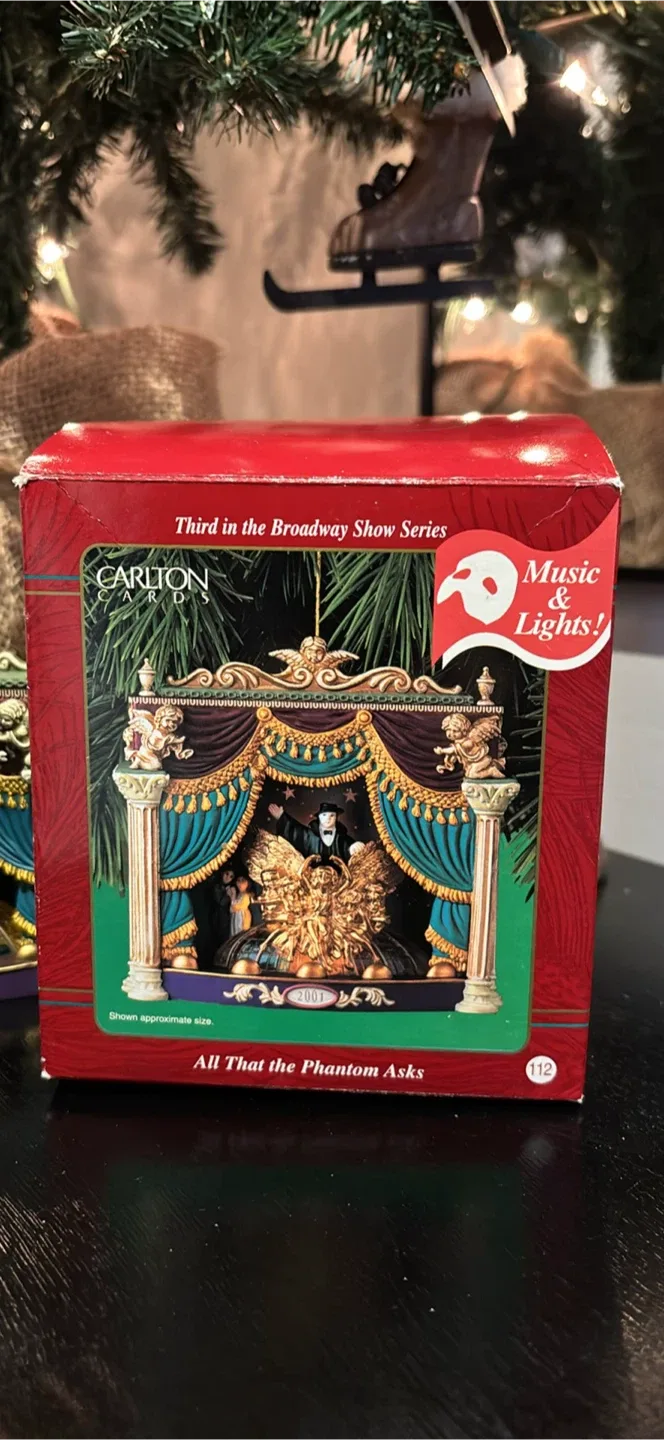 Carlton Cards Phantom of the Opera Ornament