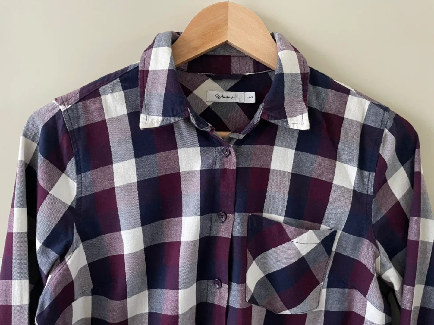 Reitmans Flannel Shirt - XS #Cleanout image indicator(2)