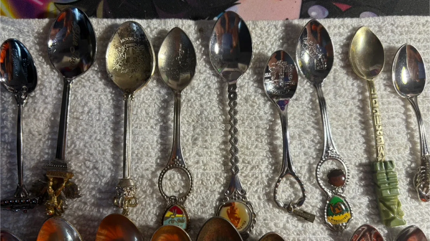 Antique souvenir spoons #cleanout image indicator(6)