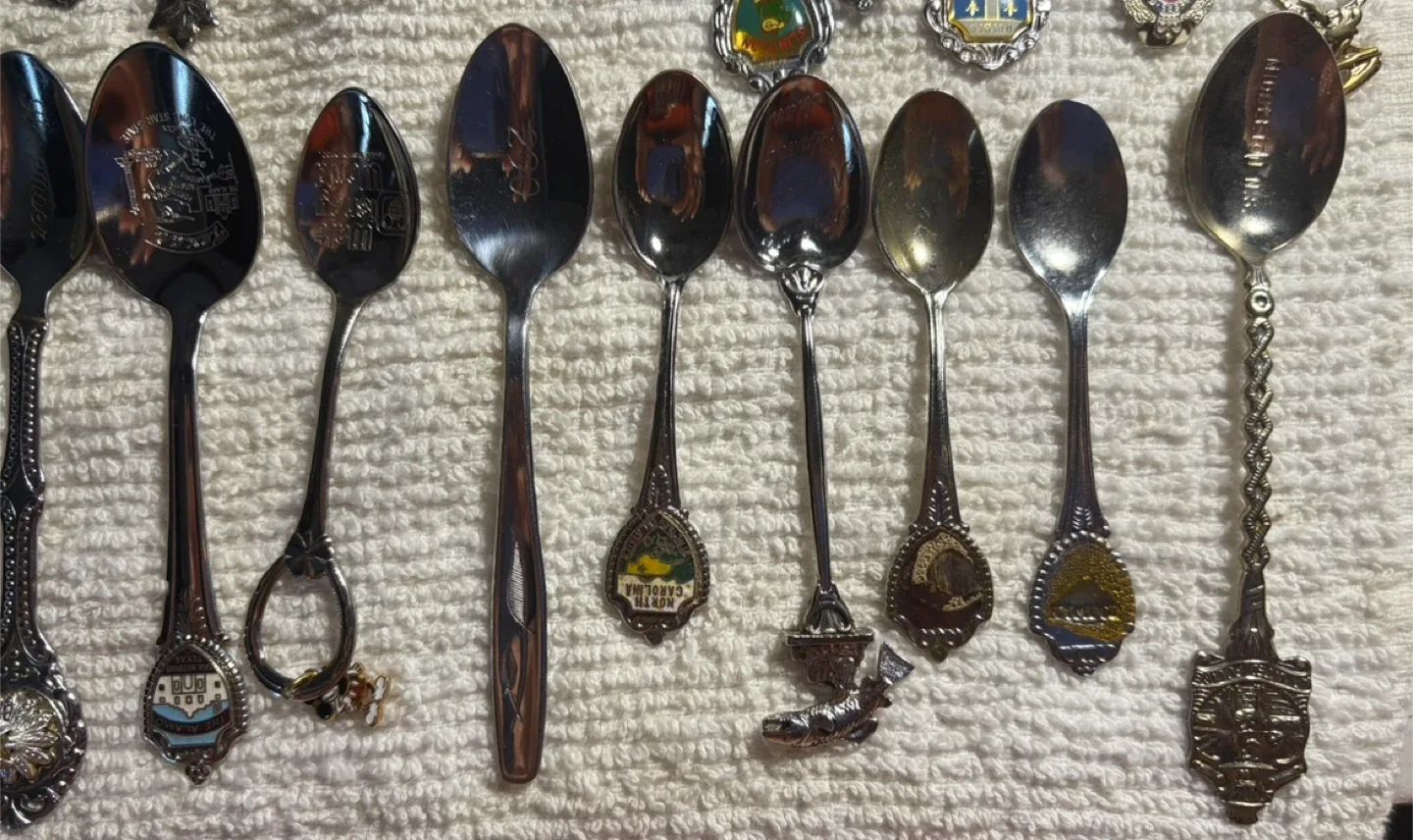 Antique souvenir spoons #cleanout image indicator(3)
