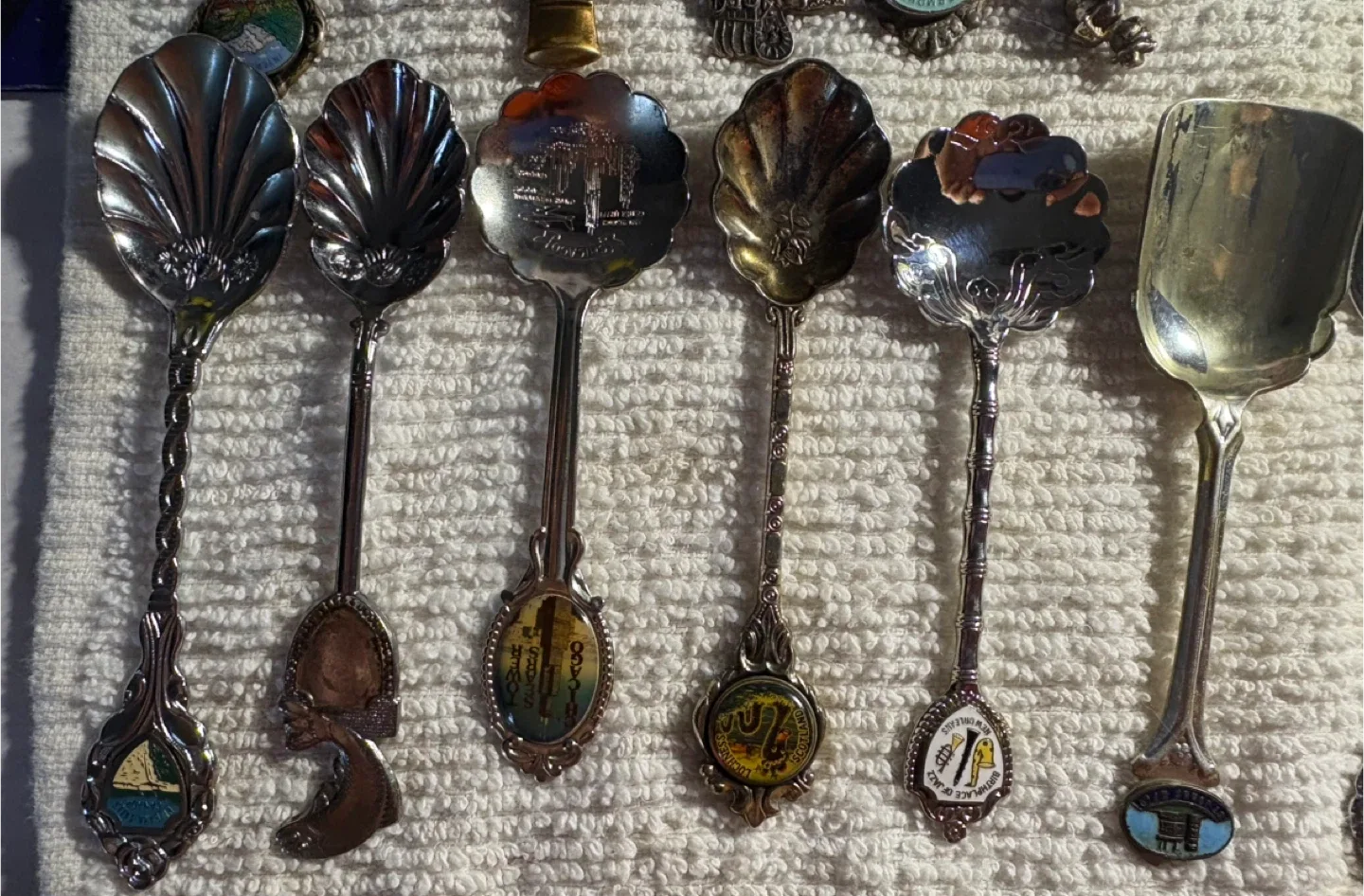 Antique souvenir spoons #cleanout image indicator(2)