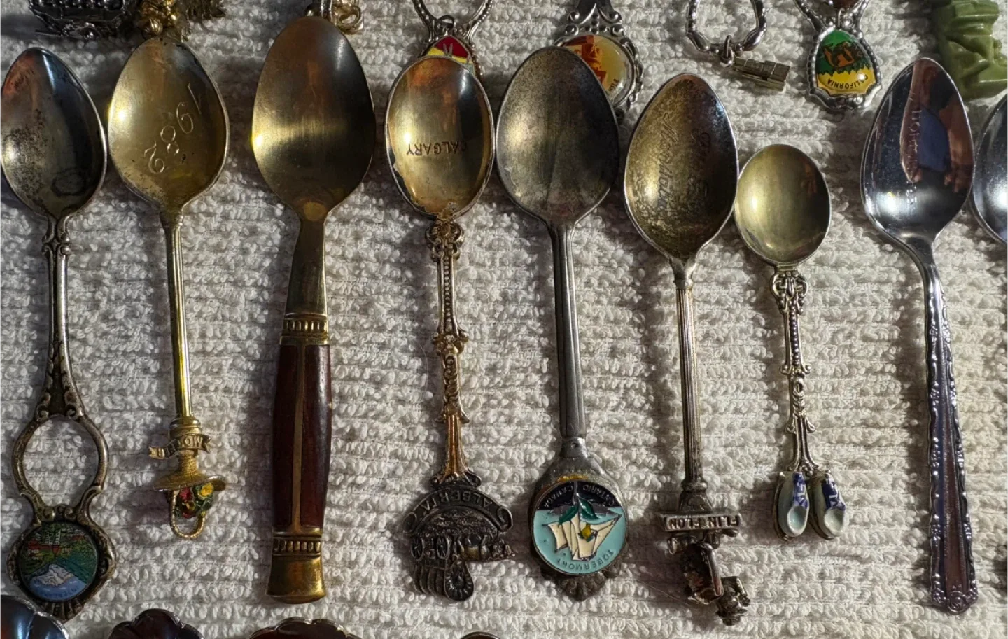 Antique souvenir spoons #cleanout image indicator(4)