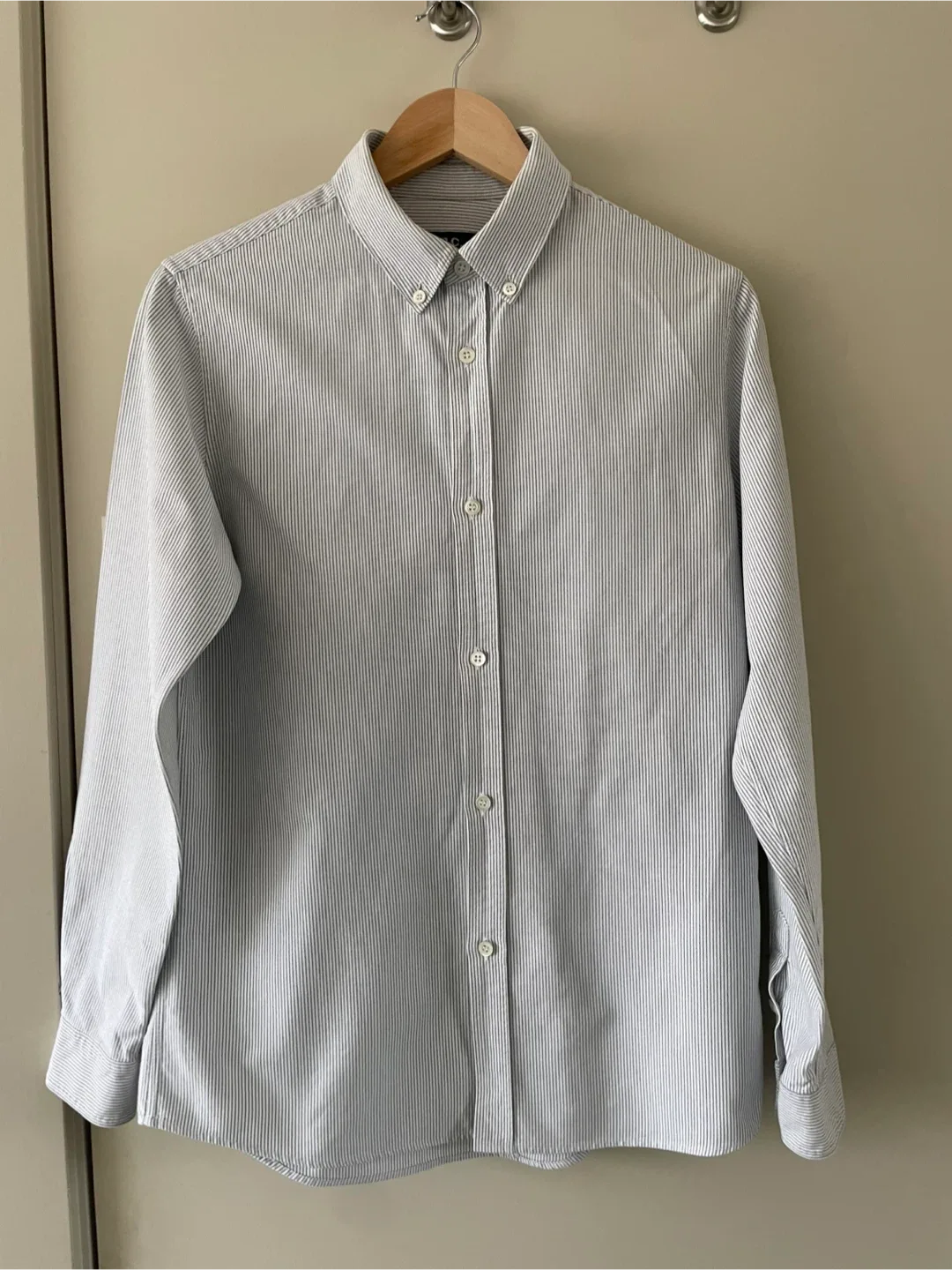 A.P.C. Striped Button-Down Shirt - Size S #Cleanout