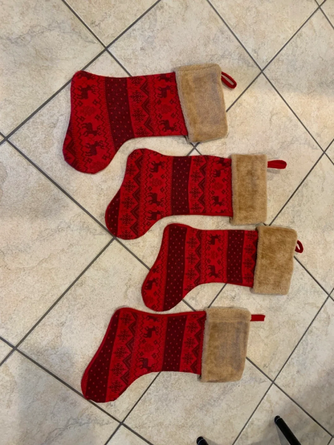 Christmas Stockings - Set of 4 +1