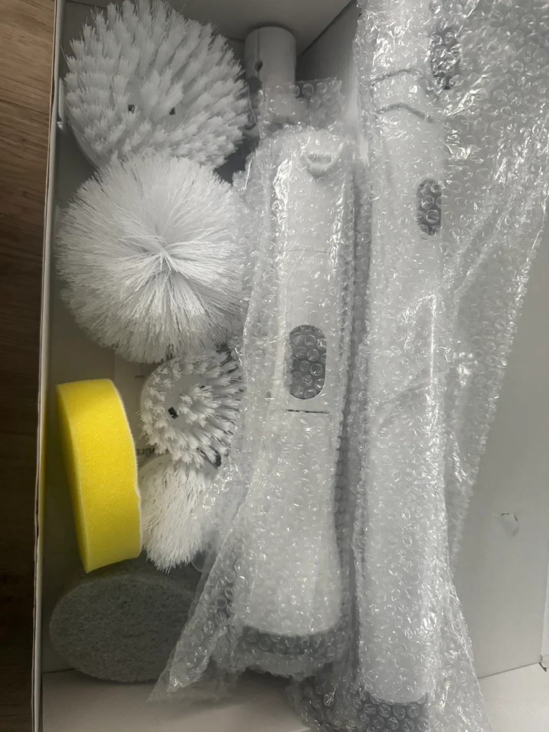 Cordless Electric Spin Scrubber with Extension Handle image indicator(5)