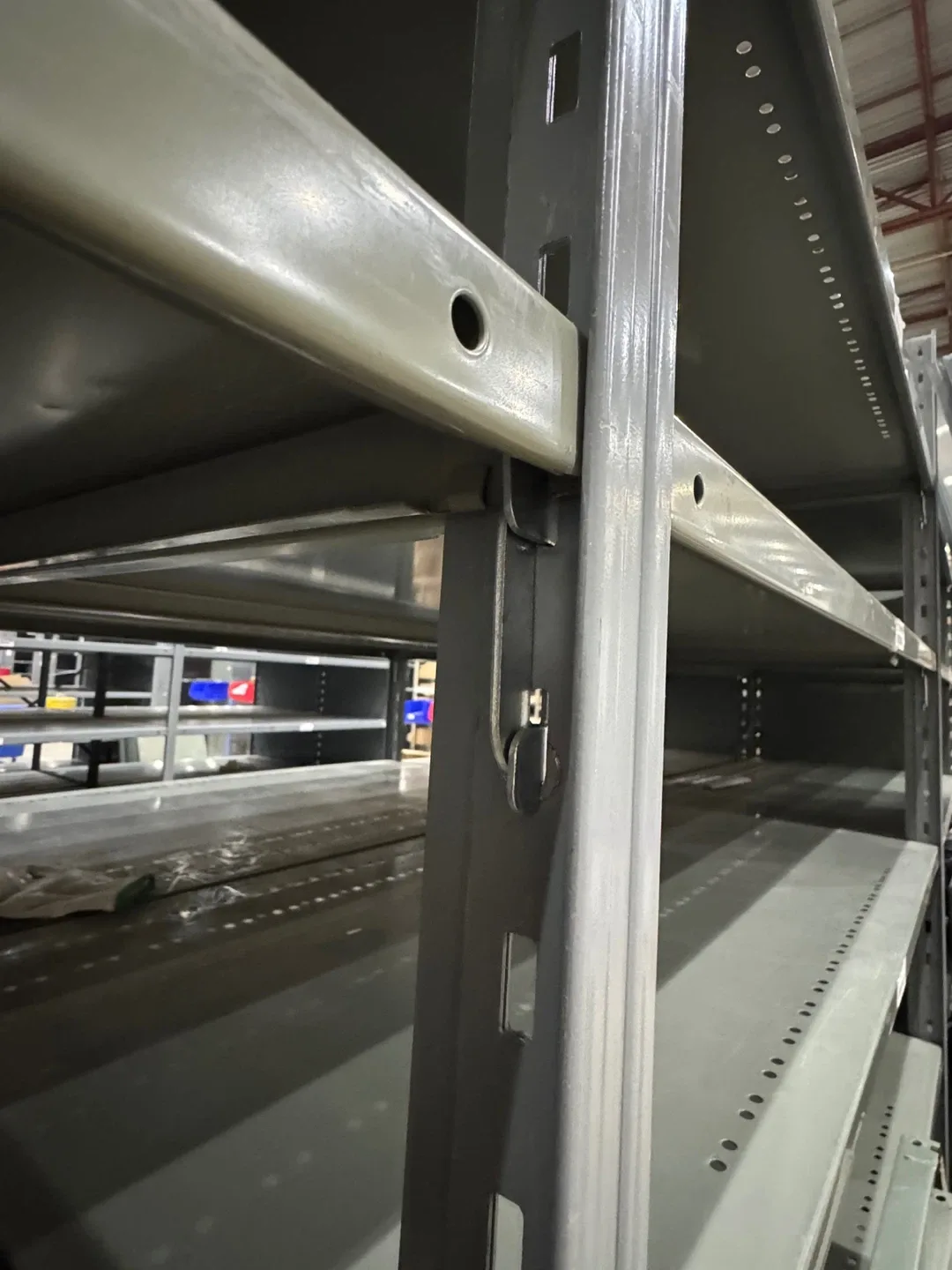 Used industrial shelving. 7’4 T x 24” D x 48” W image indicator(2)