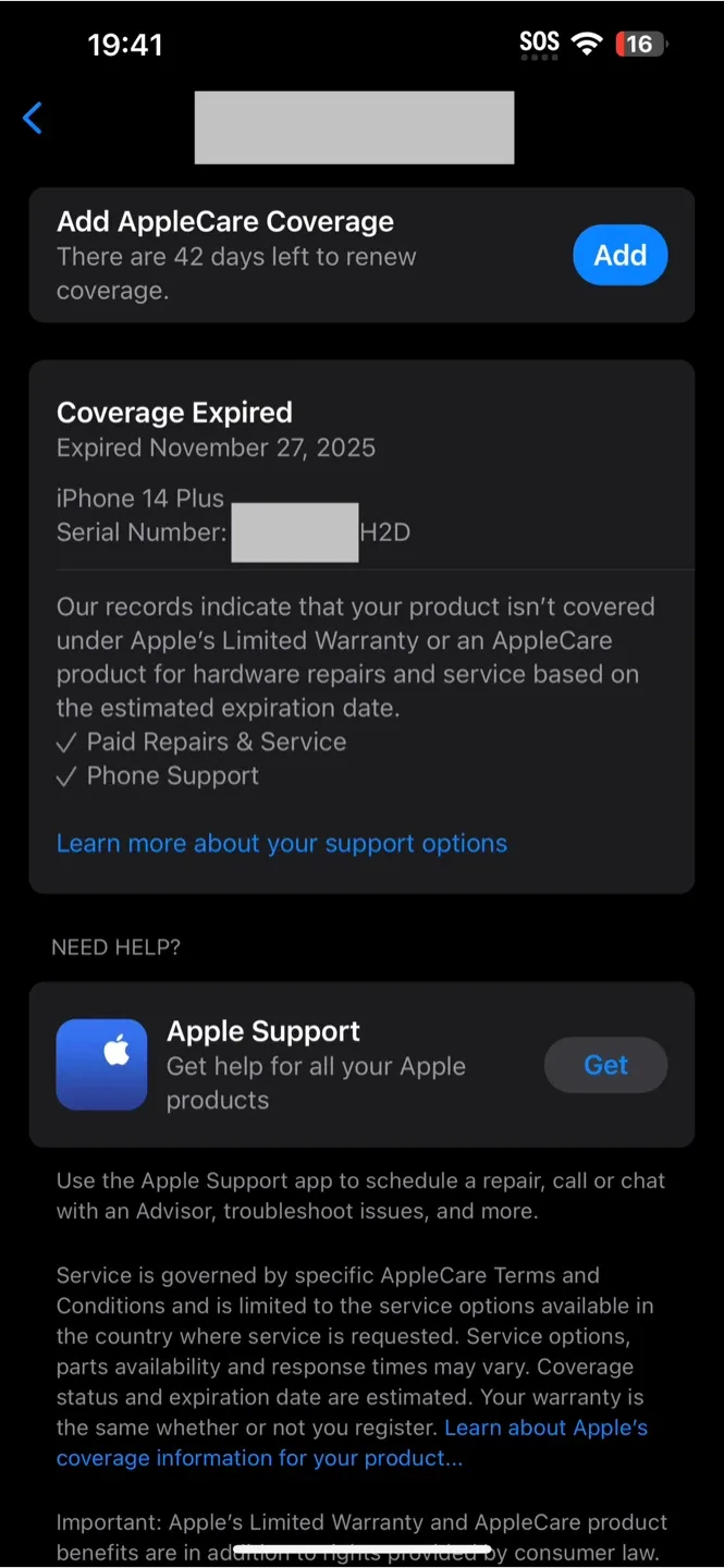 iPhone 14 PLUS - Like New, Box Included! image indicator(9)