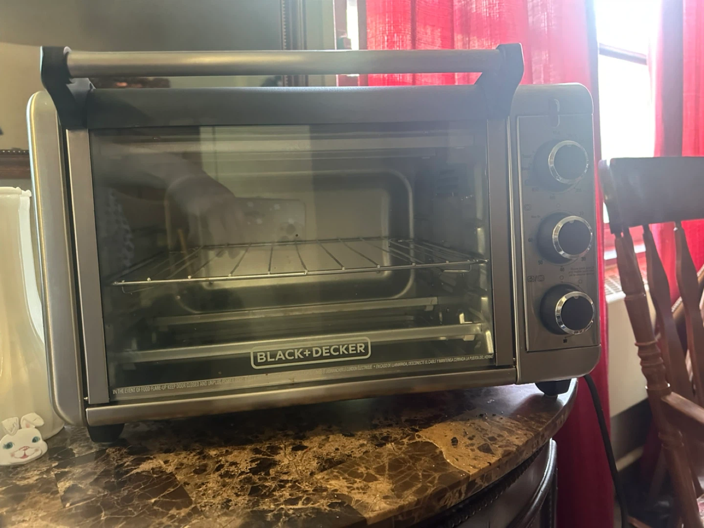 BLACK+DECKER 6-Slice Toaster Oven #Cleanout