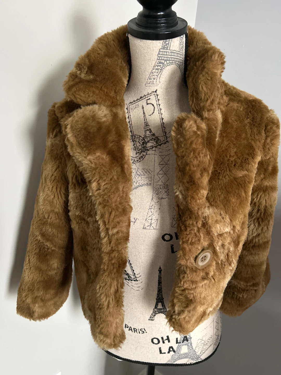 Zara Basic Brown Faux Fur Jacket - Size S #cleanout - photo 2