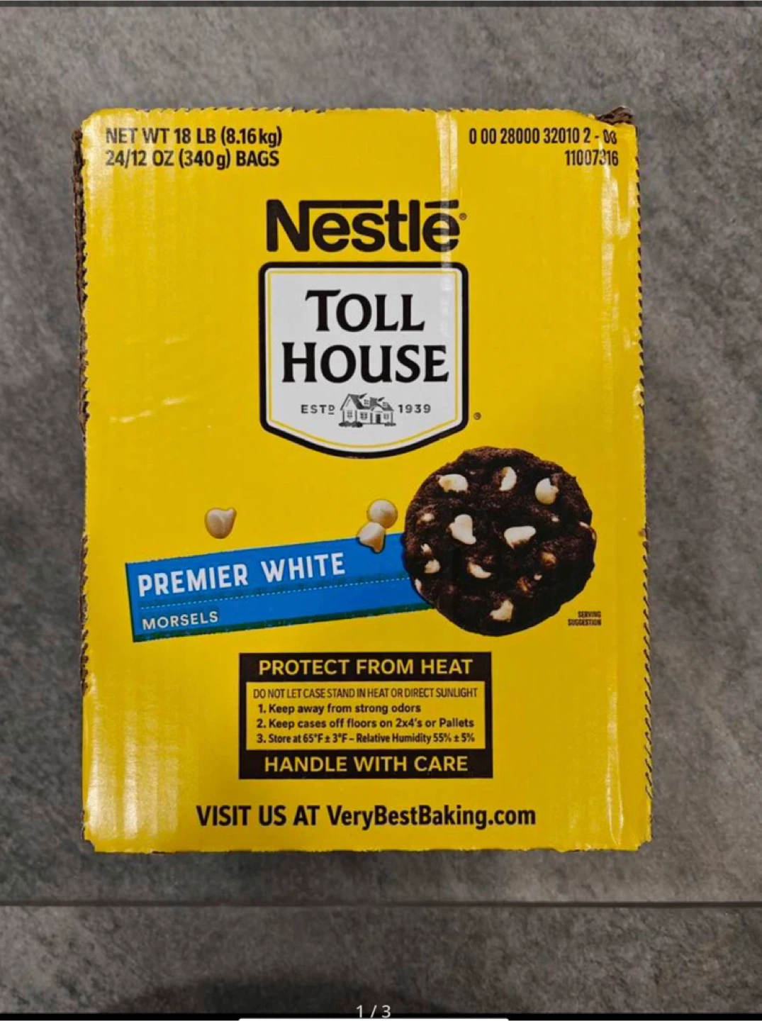 Nestle Toll House Premier White Morsels