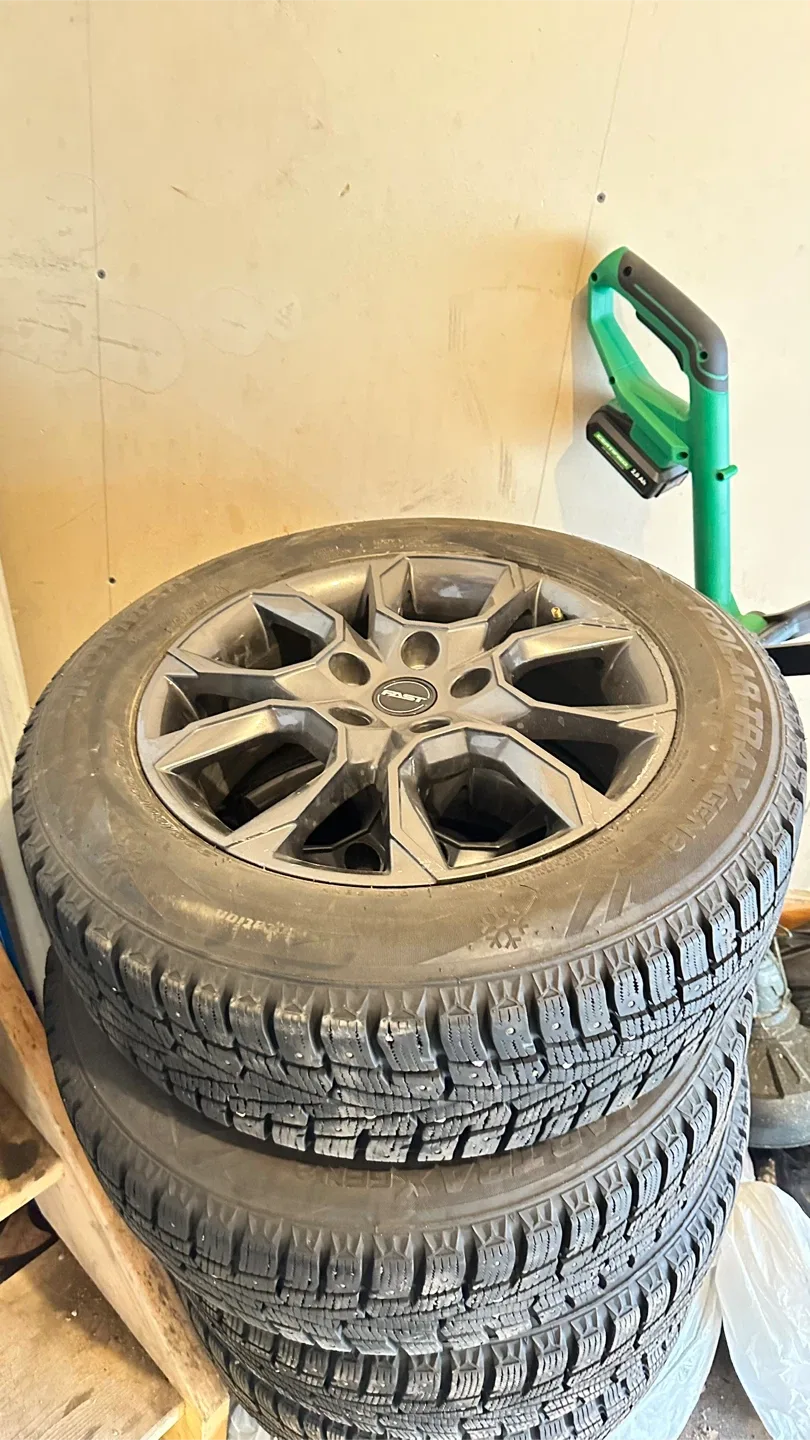 Studded Winter Tire with FAST Rims- Used for Only 2 Winters image indicator(4)