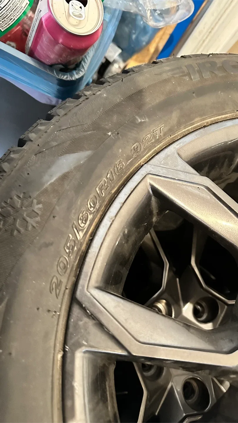 Studded Winter Tire with FAST Rims- Used for Only 2 Winters image indicator(3)