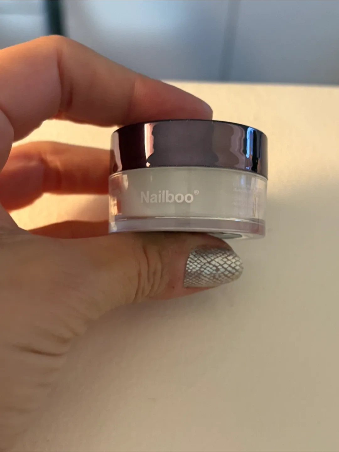 Nailboo Build Powder - Clear image indicator(2)