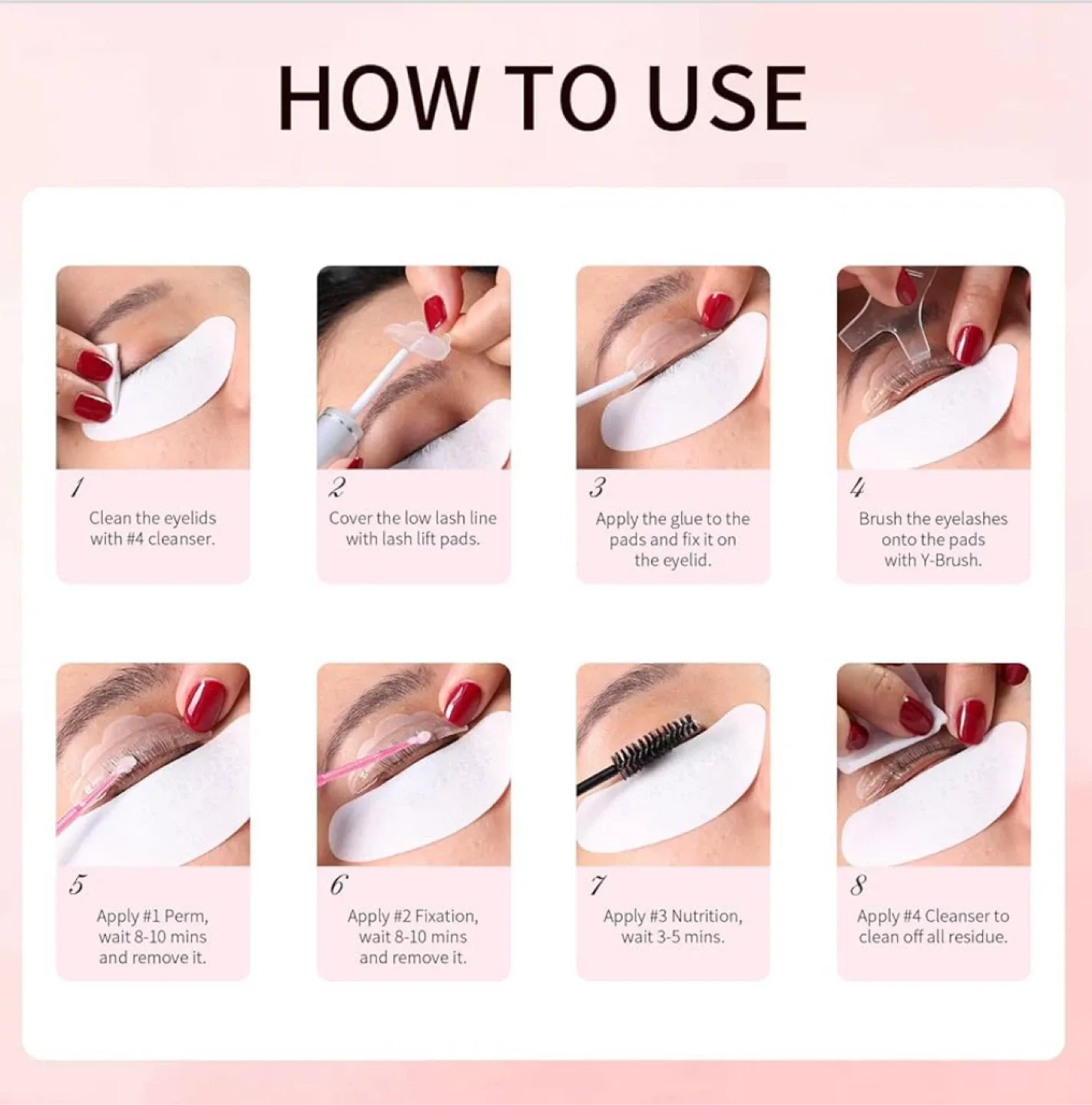 Iconsign Lash Lift Eyelash Perming Kit #Cleanout image indicator(2)