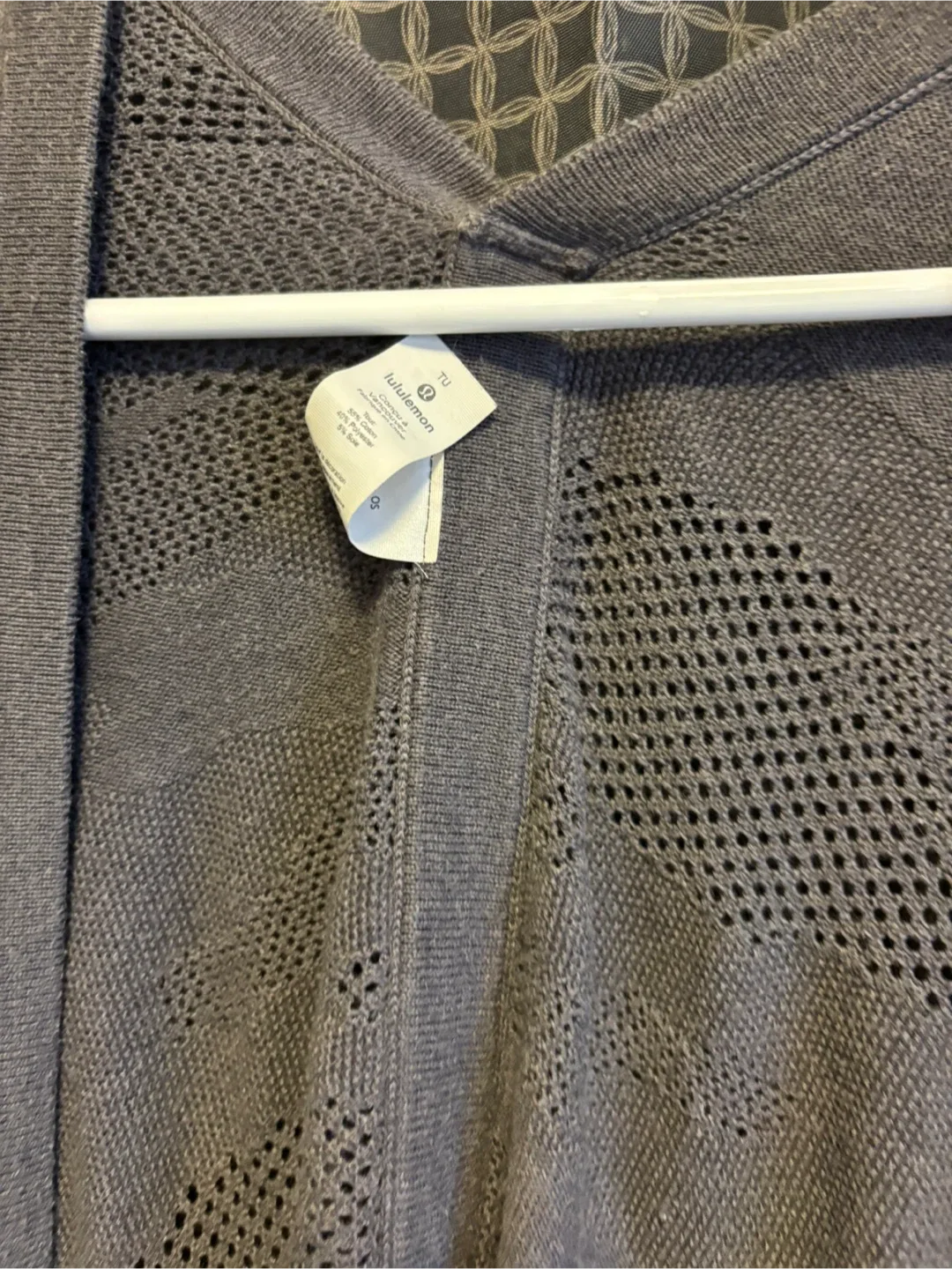 Lululemon Find Your Light Wrap mesh sweater image indicator(3)