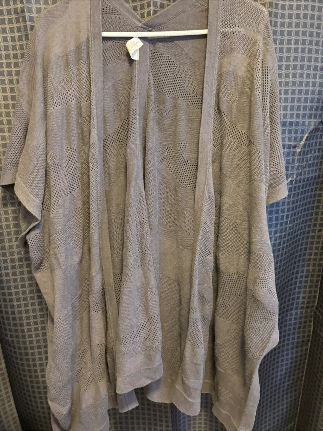 Lululemon Find Your Light Wrap mesh sweater