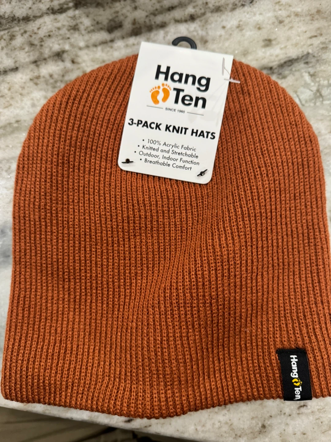 Hang Ten Knit Beanie Hats - 3 Pack - photo 4