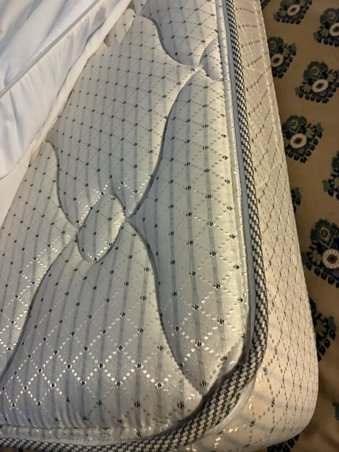 Dark Wood Sleigh Bed Frame (double ) image indicator(3)