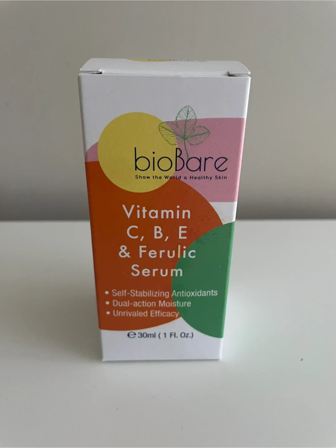BioBare Vitamin C, B, E & Ferulic Serum (30ml) #Cleanout