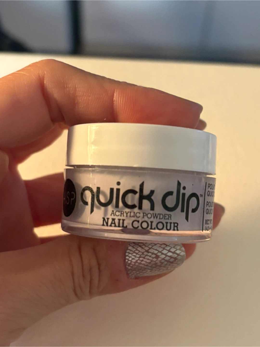ASP Quick Dip Nail Colour - Lavender Ice - photo 2