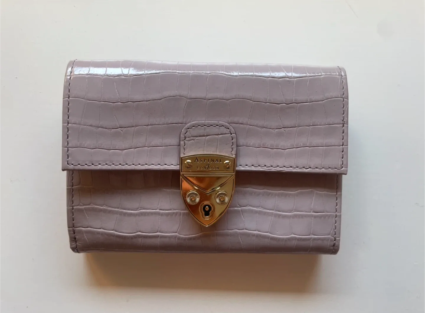 Aspinall of London Mayfair Small Leather Purse #Cleaout
