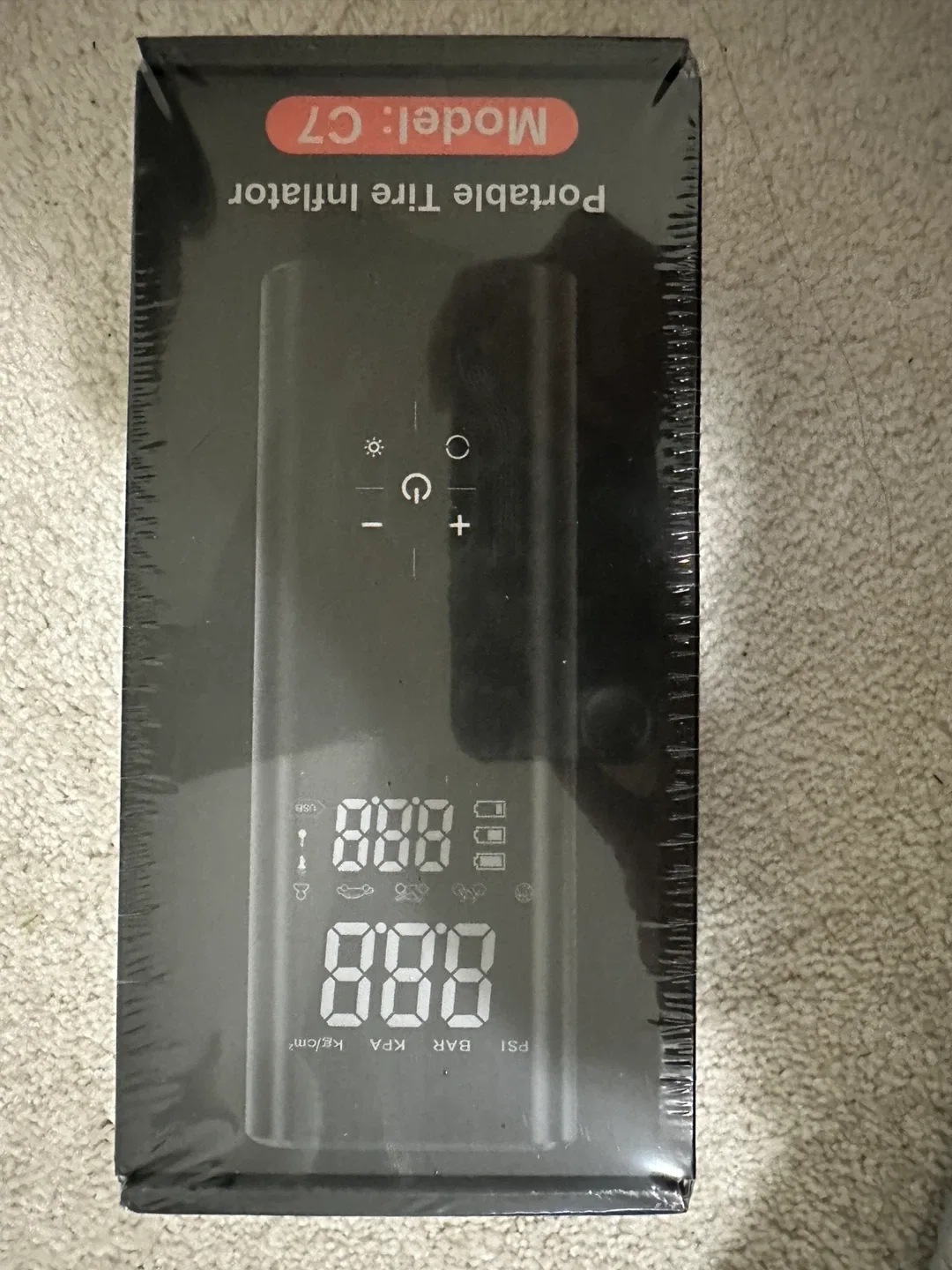 Portable Tire Inflator Model C7 - NEW