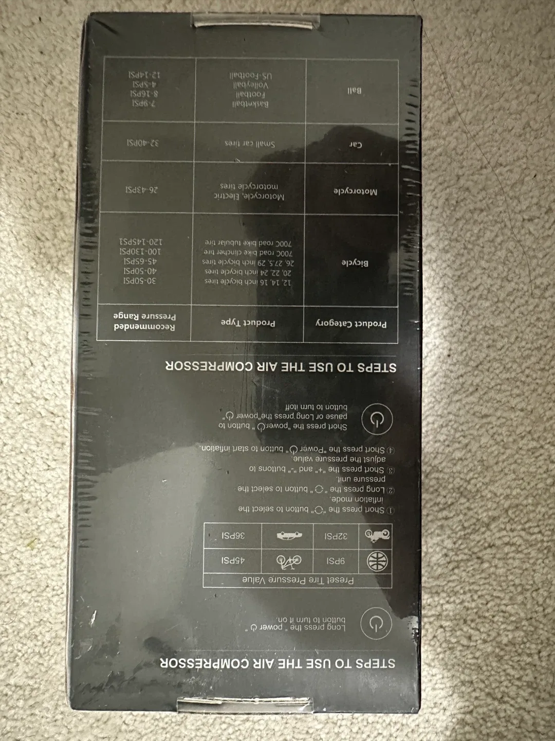 Portable Tire Inflator Model C7 - NEW image indicator(2)