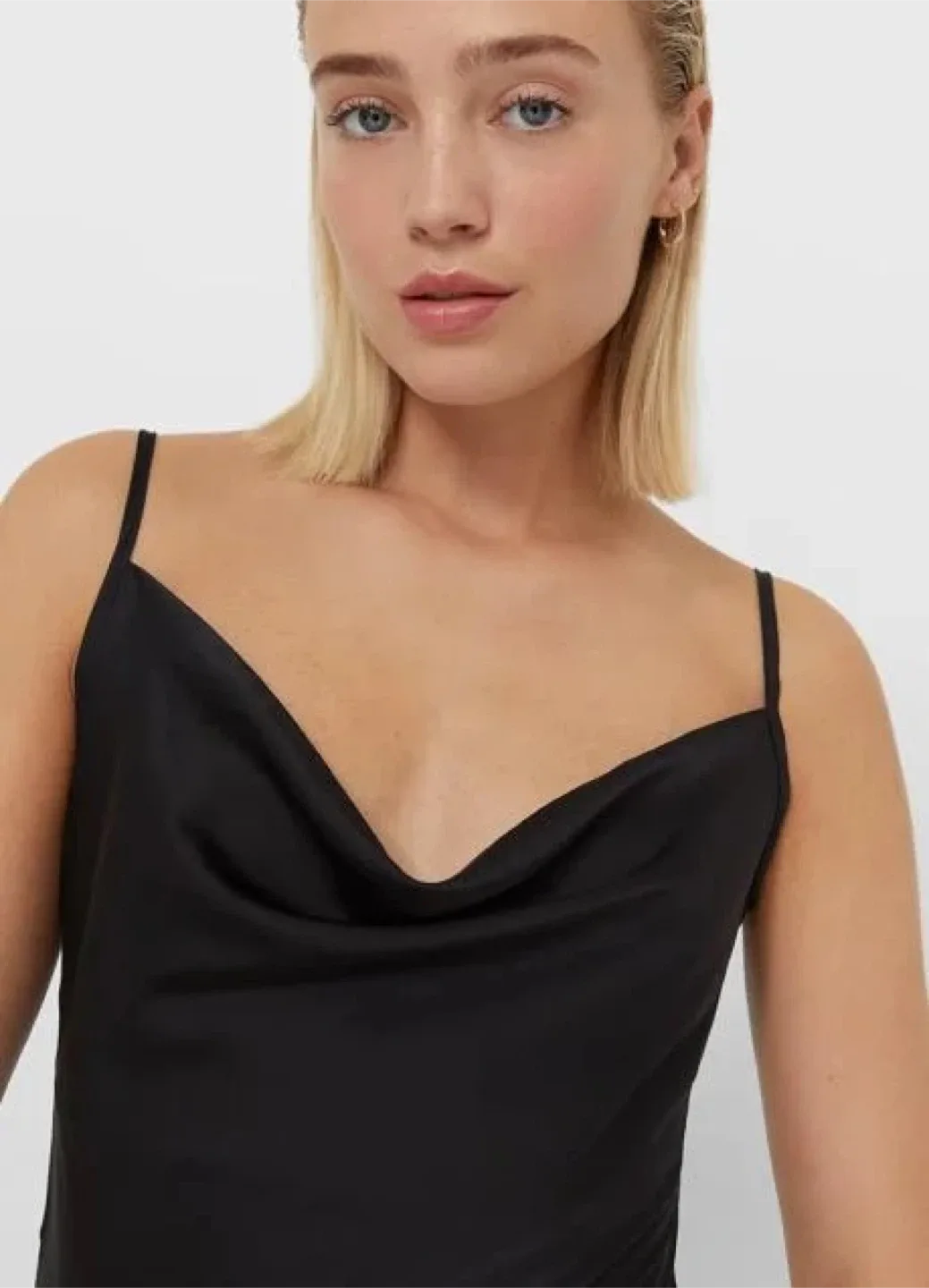 Stradivarius Black Slip Dress - size S #Cleanout image indicator(6)