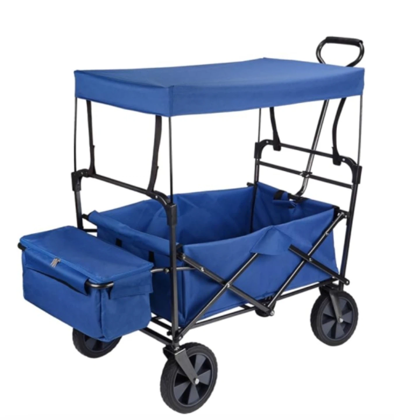 Blue Folding Wagon with Canopy - photo 3