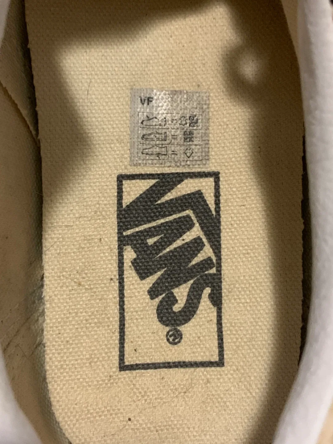 Vans Old Skool Cream/Red/Black - Size 9 image indicator(5)