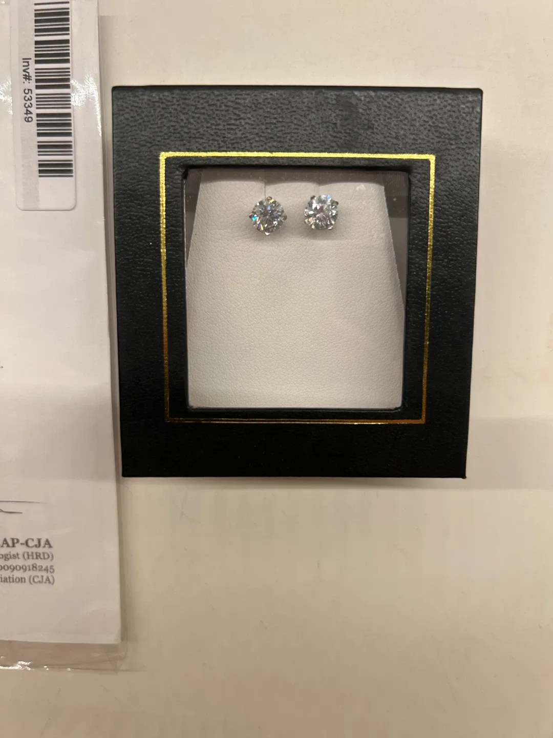 Diamond Stud Earrings, 1.5ct Total Weight