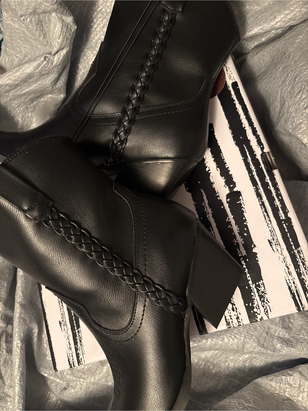 Dolce Vita Black Ankle Boots - Size 9 - photo 3