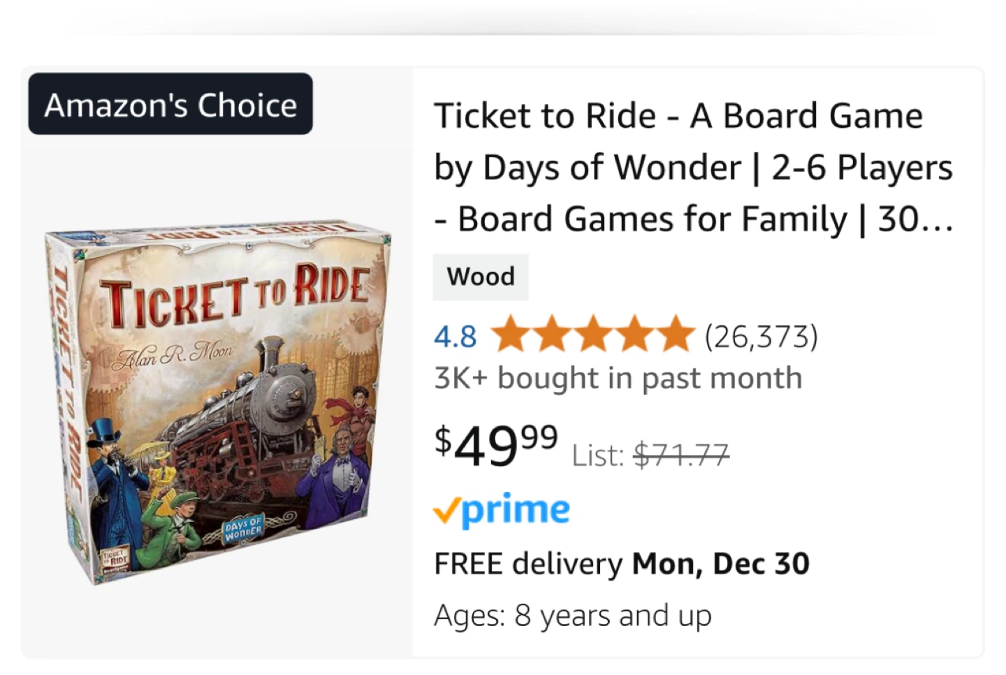 Ticket to Ride board game - photo 4