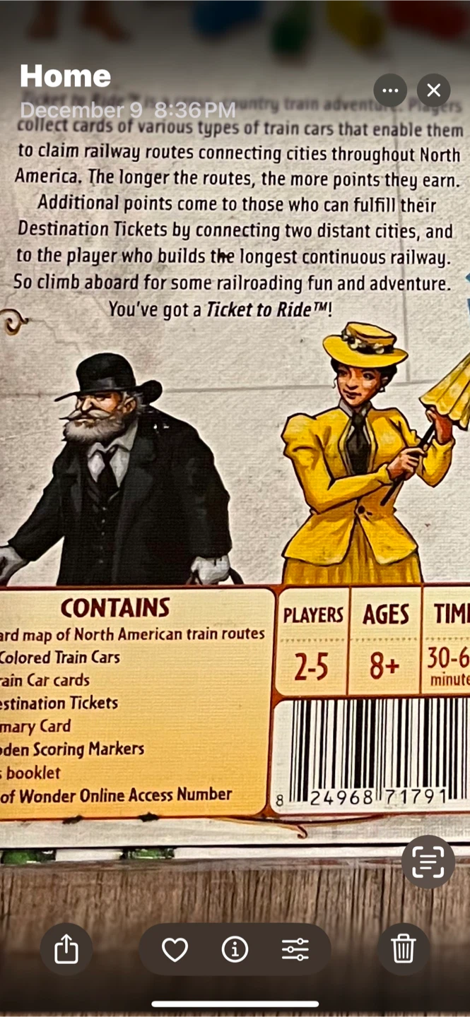 Ticket to Ride board game - photo 3