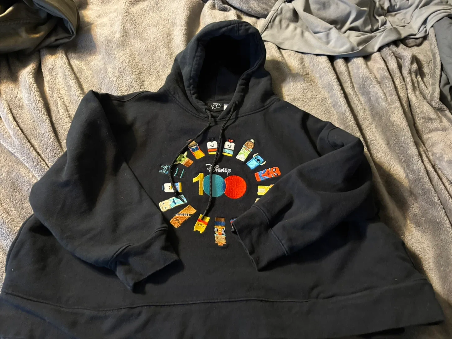 Disney 100th Anniversary Black Hoodie
