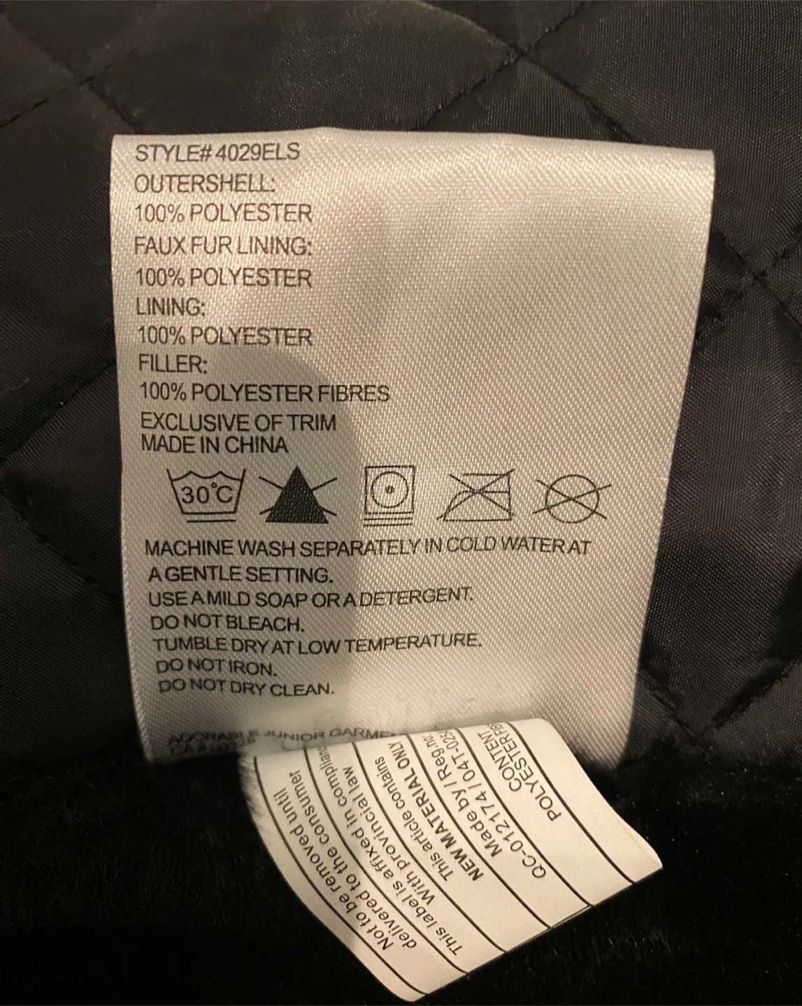 Novelti Leopard Print Winter Coat - XL image indicator(6)