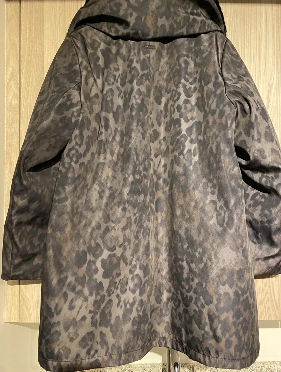 Novelti Leopard Print Winter Coat - XL image indicator(4)