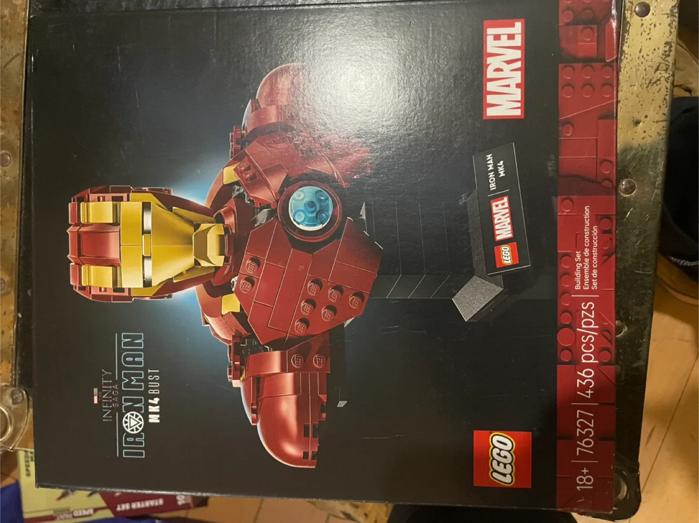 LEGO Marvel Iron Man MK4 Bust - New in Box!
