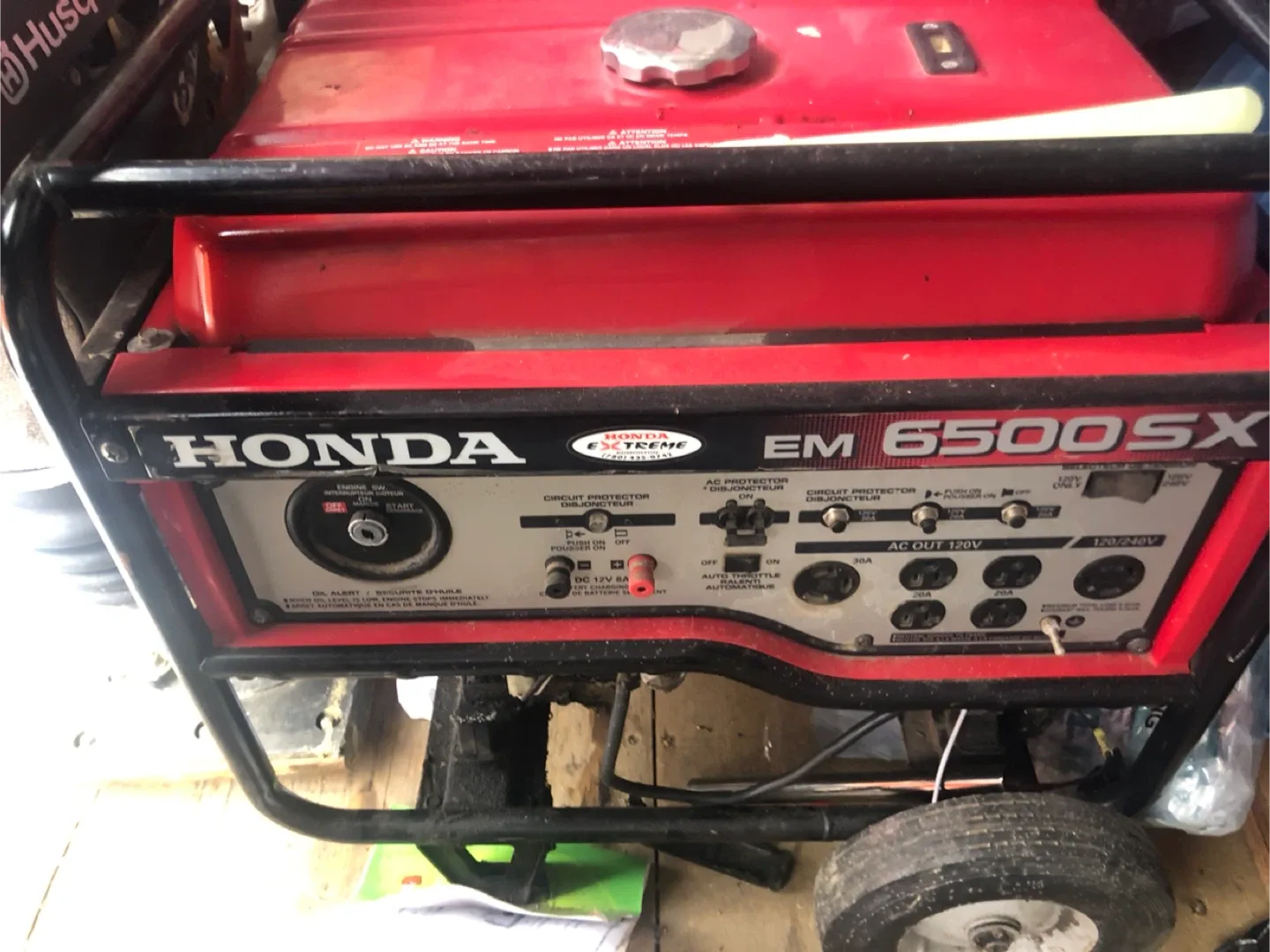 Honda EM6500SX Generator