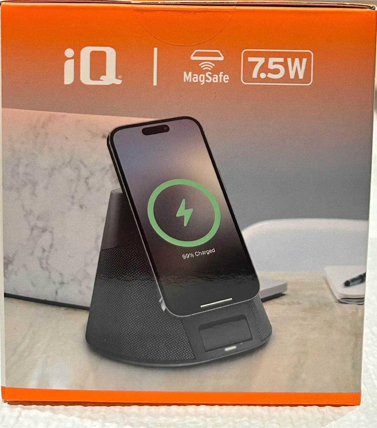 New iQ Wave Home Speaker with MagSafe Charging image indicator(2)