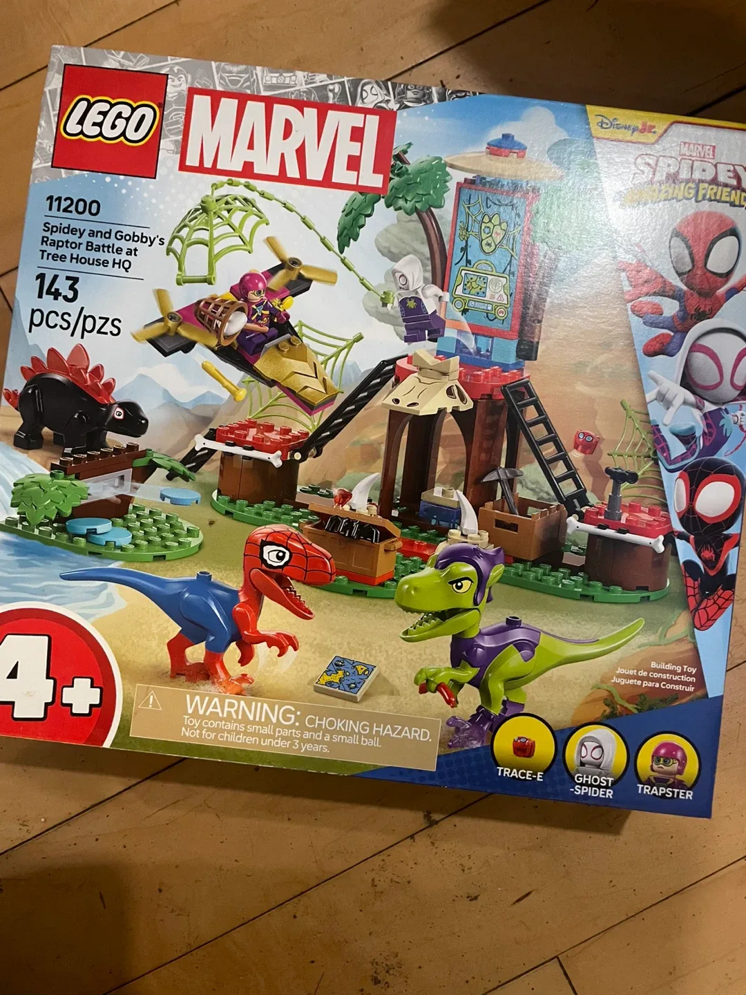 LEGO Marvel Spidey and Gobby's Raptor Battle Set