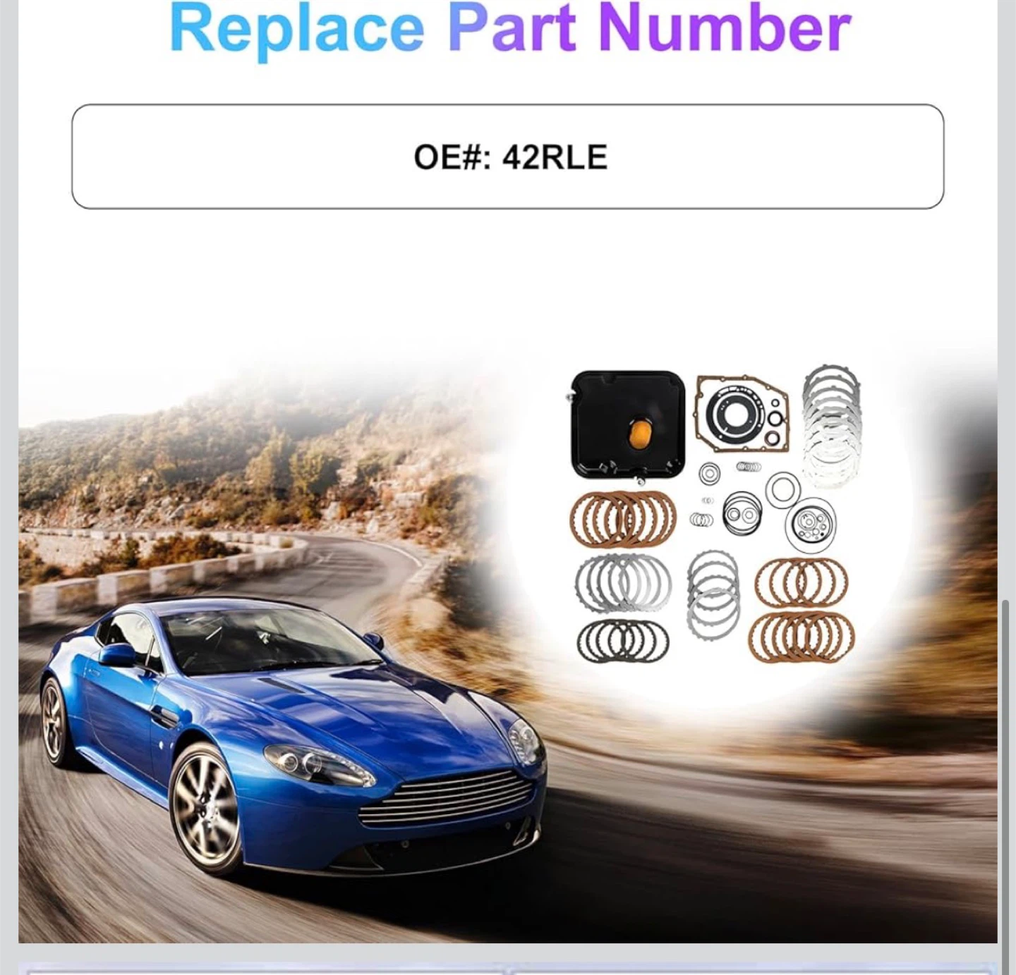 42RLE Transmission Master Rebuild Kit - photo 4
