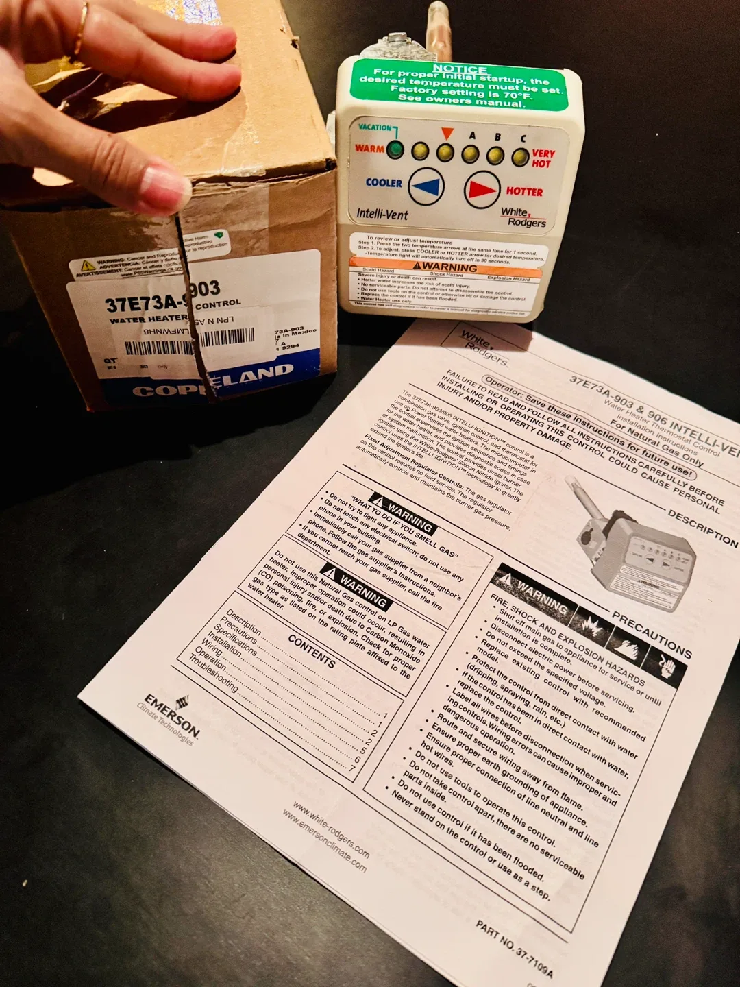 Brand new water heater parts fan gas valve sensors image indicator(2)