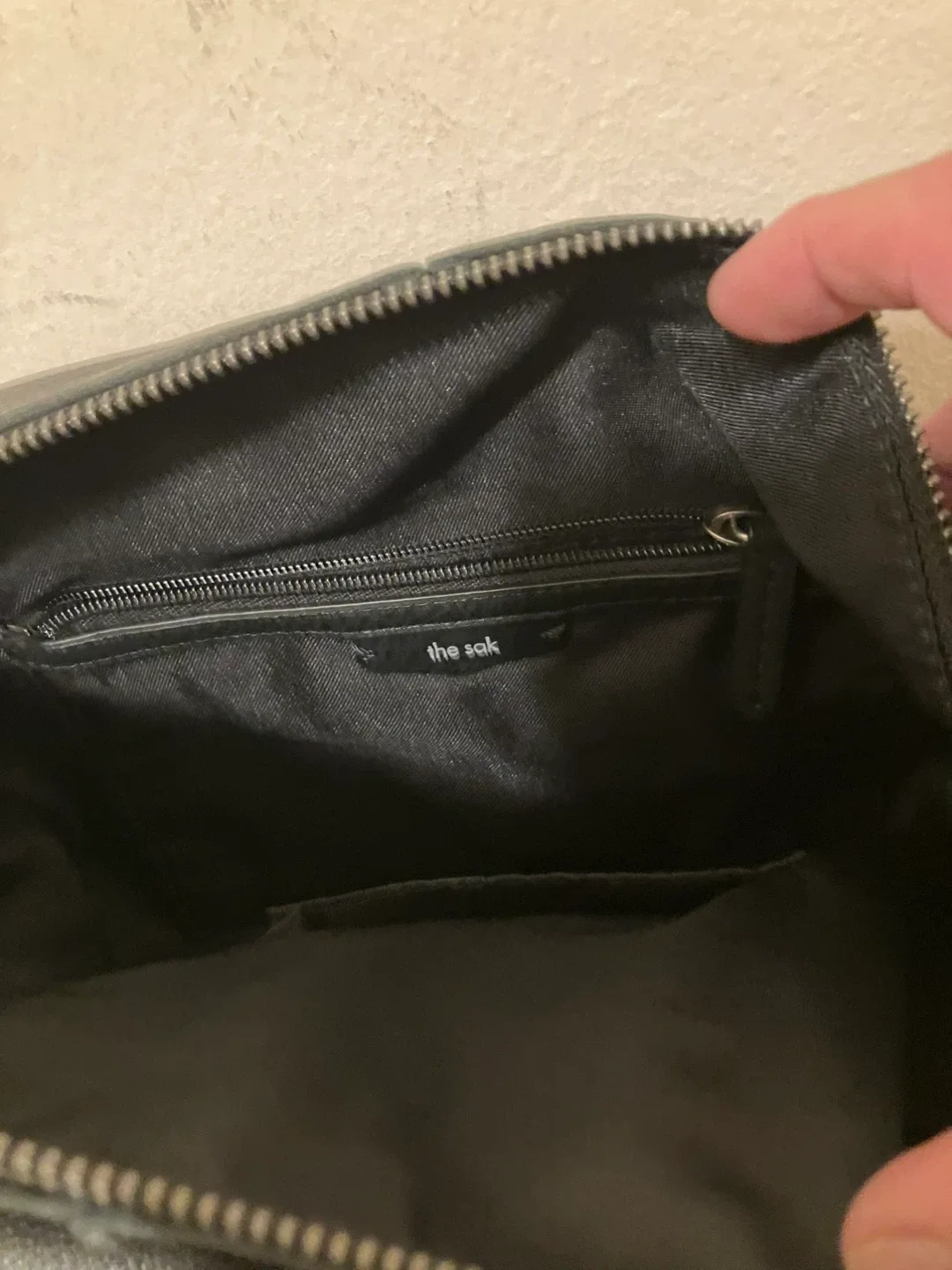 The Sak Black Leather Shoulder Bag image indicator(7)