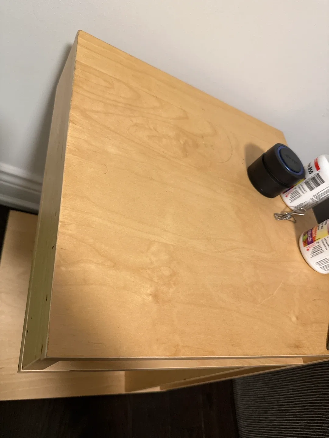 Wooden Side Table with Drawer image indicator(3)