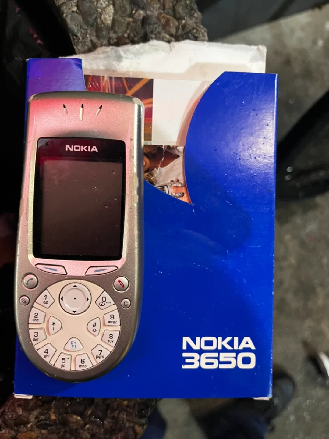 Nokia 3650 Cell Phone with Box