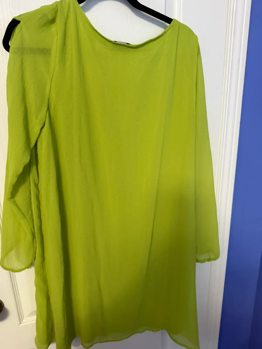 Chloe + Rene Green Tunic Dress - Size L #Cleanout image indicator(3)