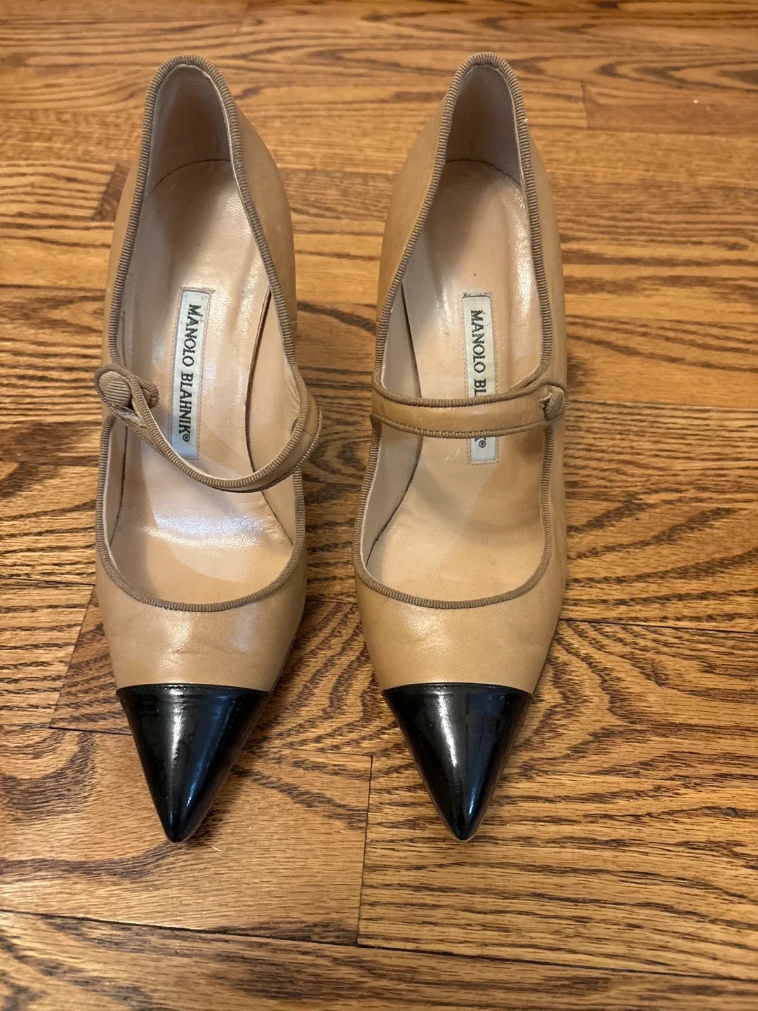 Manolo Blahnik Leather Heels